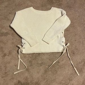 Abercrombie Cream Sweater